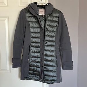 BCBG Coat Silver